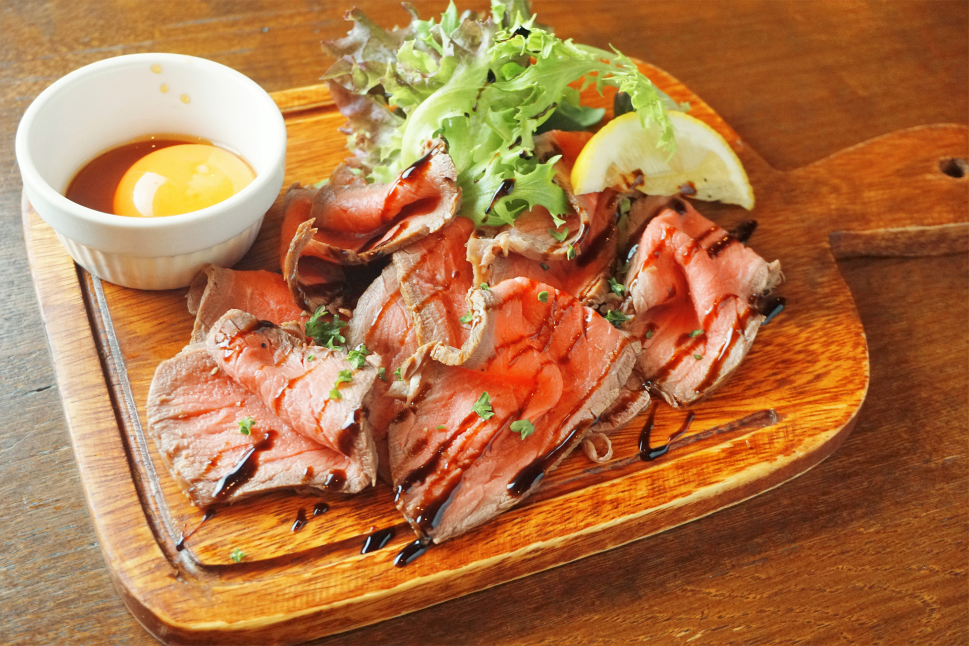 讃岐牛のローストビーフ